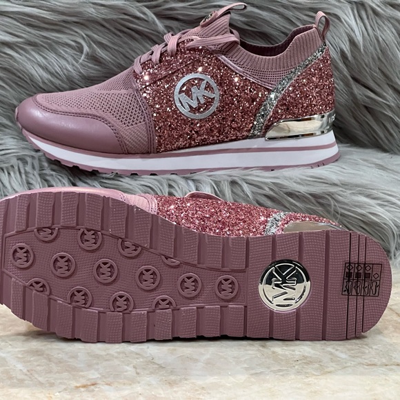 Michael Kors Women's Dash Knit Trainer Sneakers - Picture 5 of 14